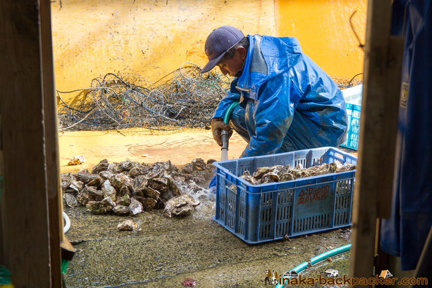 能登 穴水町 田舎時間 農業 漁師 牡蠣 水揚げ 地方 田舎 体験 noto anamizu iwaguruma rural countryside farming oyster lifestyle experiences Japan