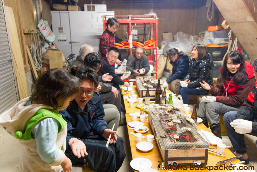 能登 穴水町 田舎時間 農業 漁師 牡蠣 水揚げ 地方 田舎 体験 noto anamizu iwaguruma rural countryside farming oyster lifestyle experiences Japan