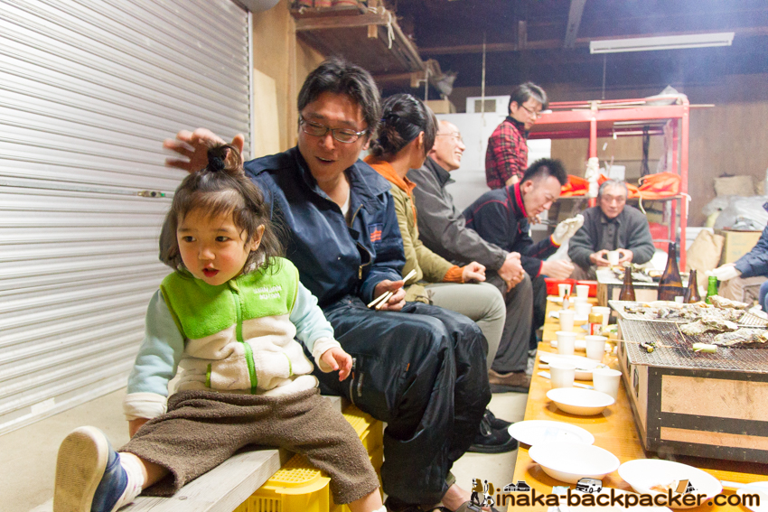 能登 穴水町 田舎時間 農業 漁師 牡蠣 水揚げ 地方 田舎 体験 noto anamizu iwaguruma rural countryside farming oyster lifestyle experiences Japan