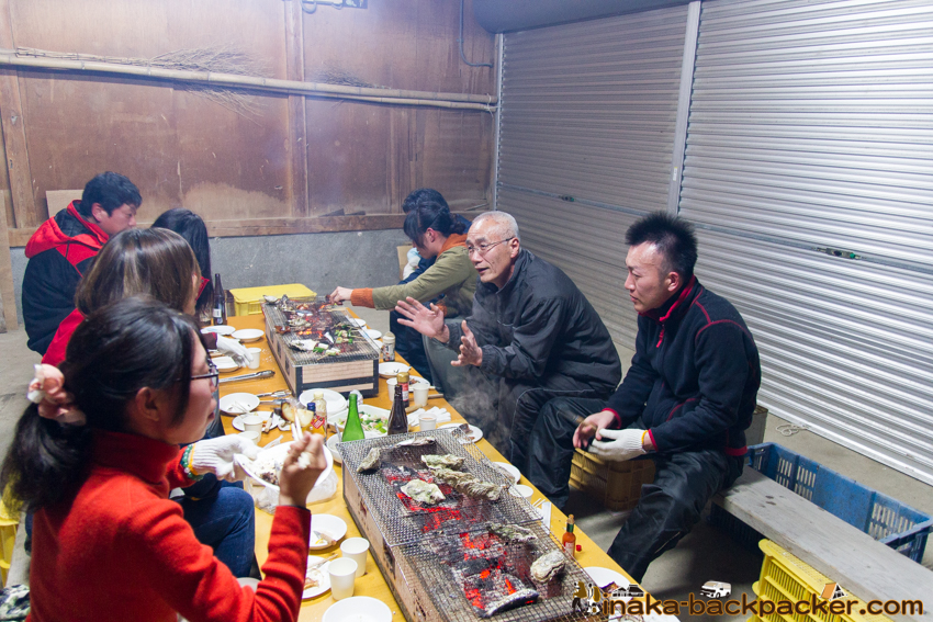 能登 穴水町 田舎時間 農業 漁師 牡蠣 水揚げ 地方 田舎 体験 noto anamizu iwaguruma rural countryside farming oyster lifestyle experiences Japan