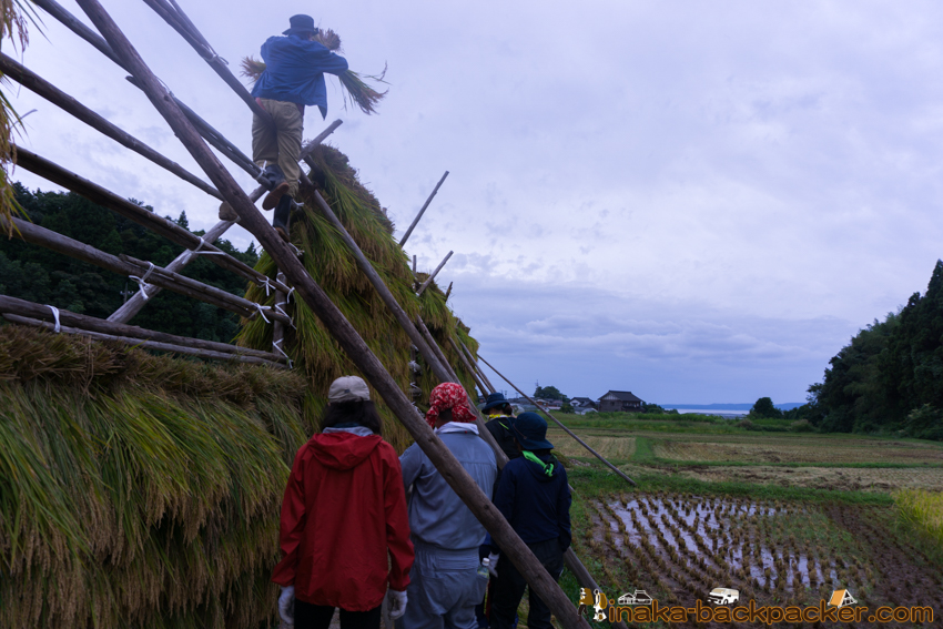 能登 穴水町 田舎時間 農業 漁師 牡蠣 水揚げ 地方 田舎 体験 noto anamizu iwaguruma rural countryside farming oyster lifestyle experiences Japan