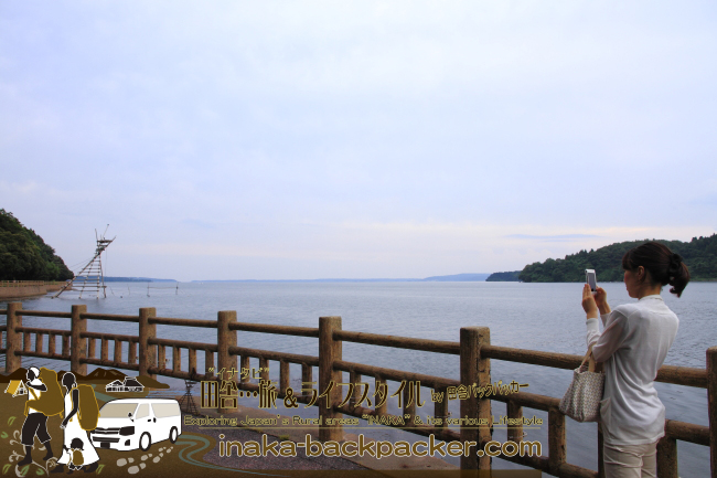 潮騒の道 ボラ待ちやぐら