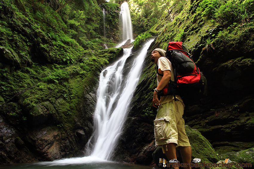 夫婦そろってバックパッカー 神山町 雨乞の滝